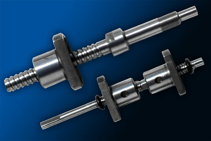 Miniaturspindeln / Miniaturgewindetriebe Miniaturspindeln / Miniaturgewindetriebe